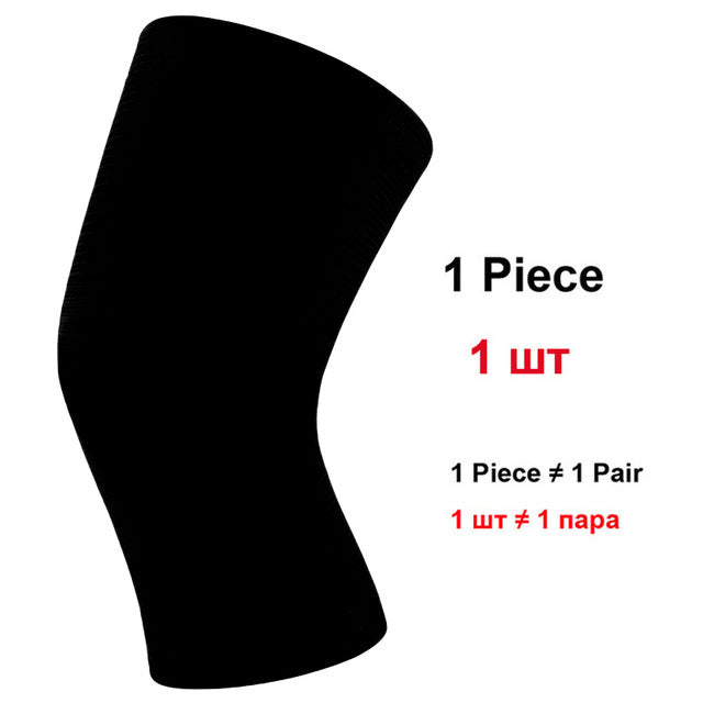 1 Pcs Knee Support Protector Leg Arthritis Injury Gym Sleeve Elasticated Bandage knee Pad Charcoal Knitted Kneepads Warm