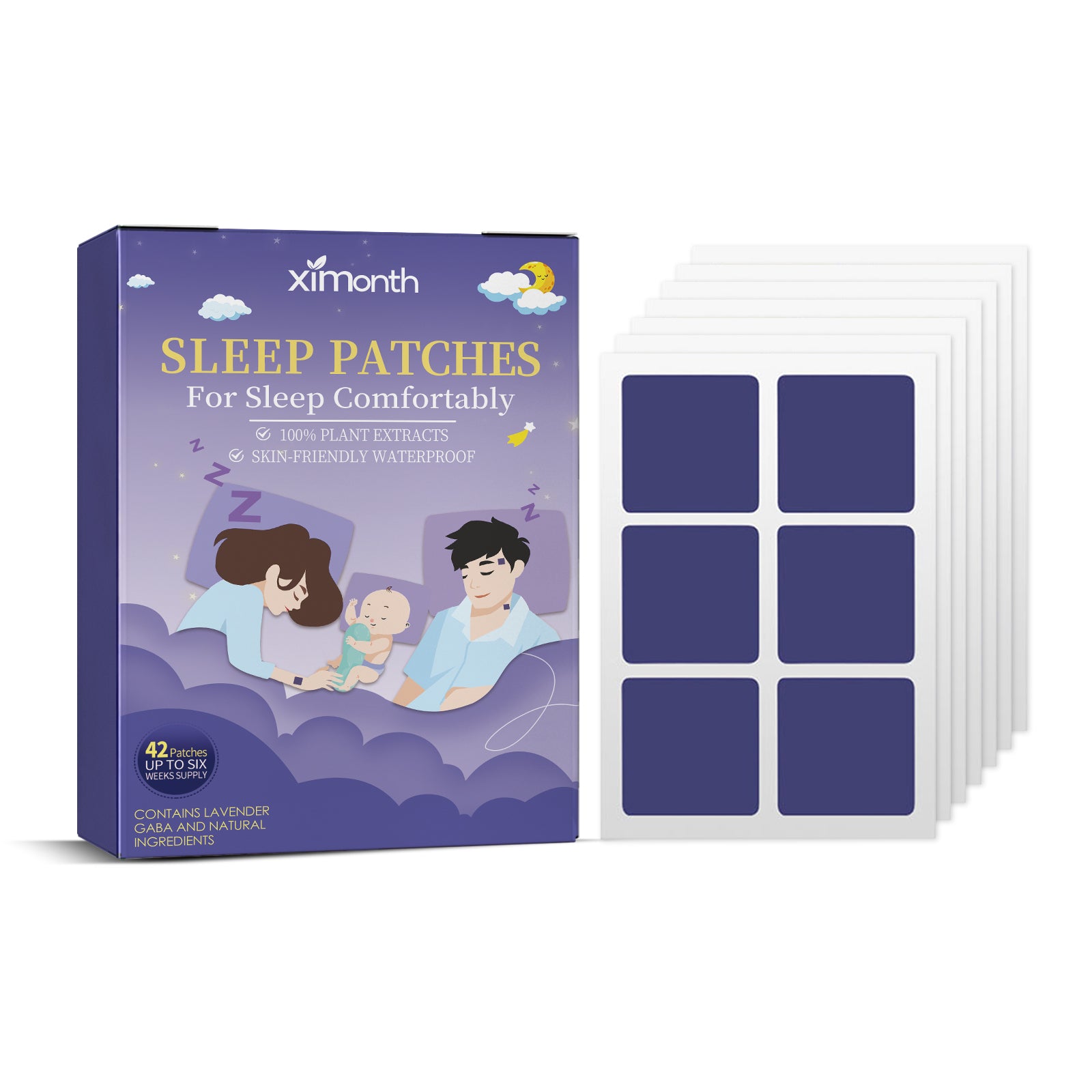 Sleeping Patch, Relieve Physical Stress Stay Up Late Tired Sleep Relax Relax Body And Mind Sleep Aids